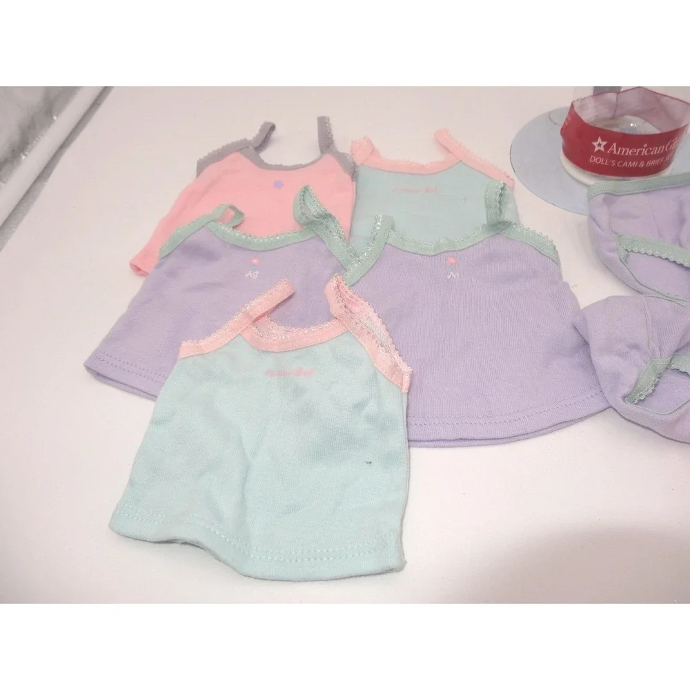 American Girl Doll‎ Tank & Brief Underwear Cami Camisole Set 10pc 18